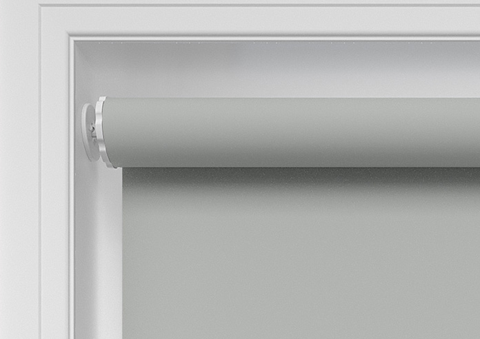 Levant (FR Blackout), Pearl Grey - Twist&Fit Roller Blind - Image 9